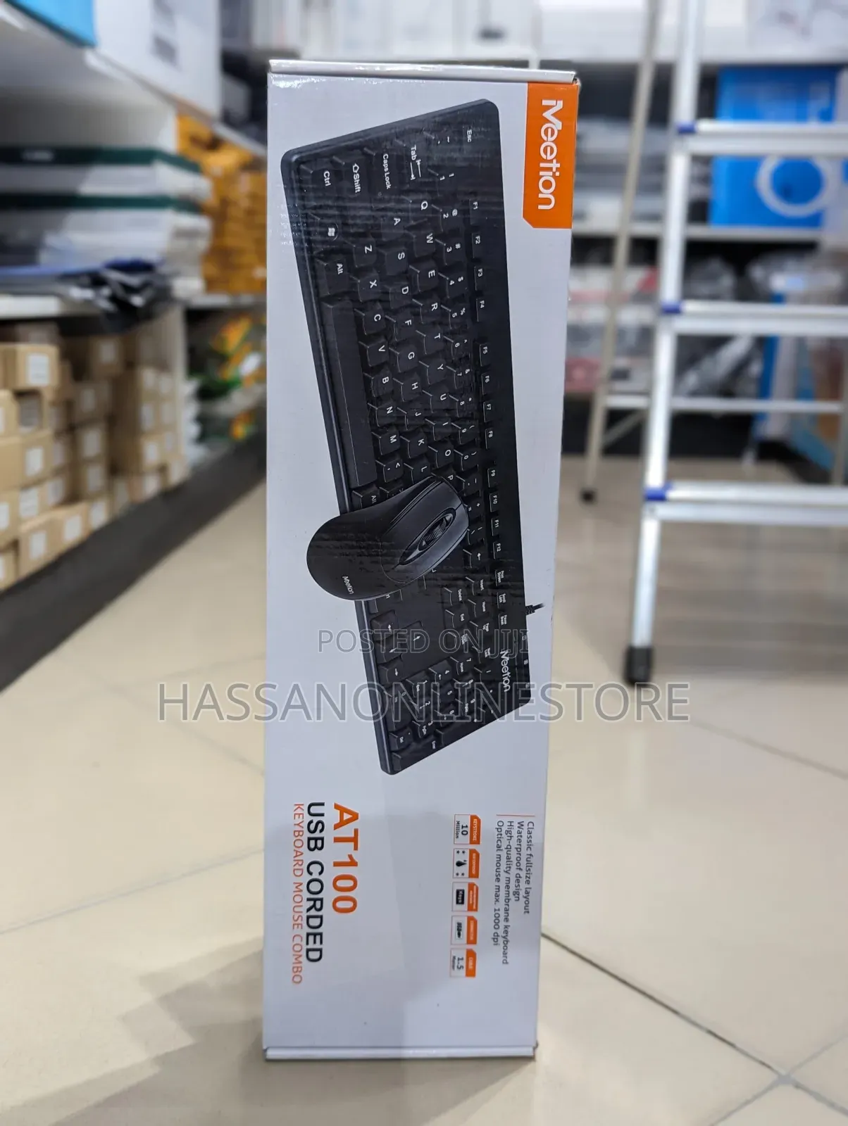 Meetion AT100 Wired Keyboard and Mouse Set