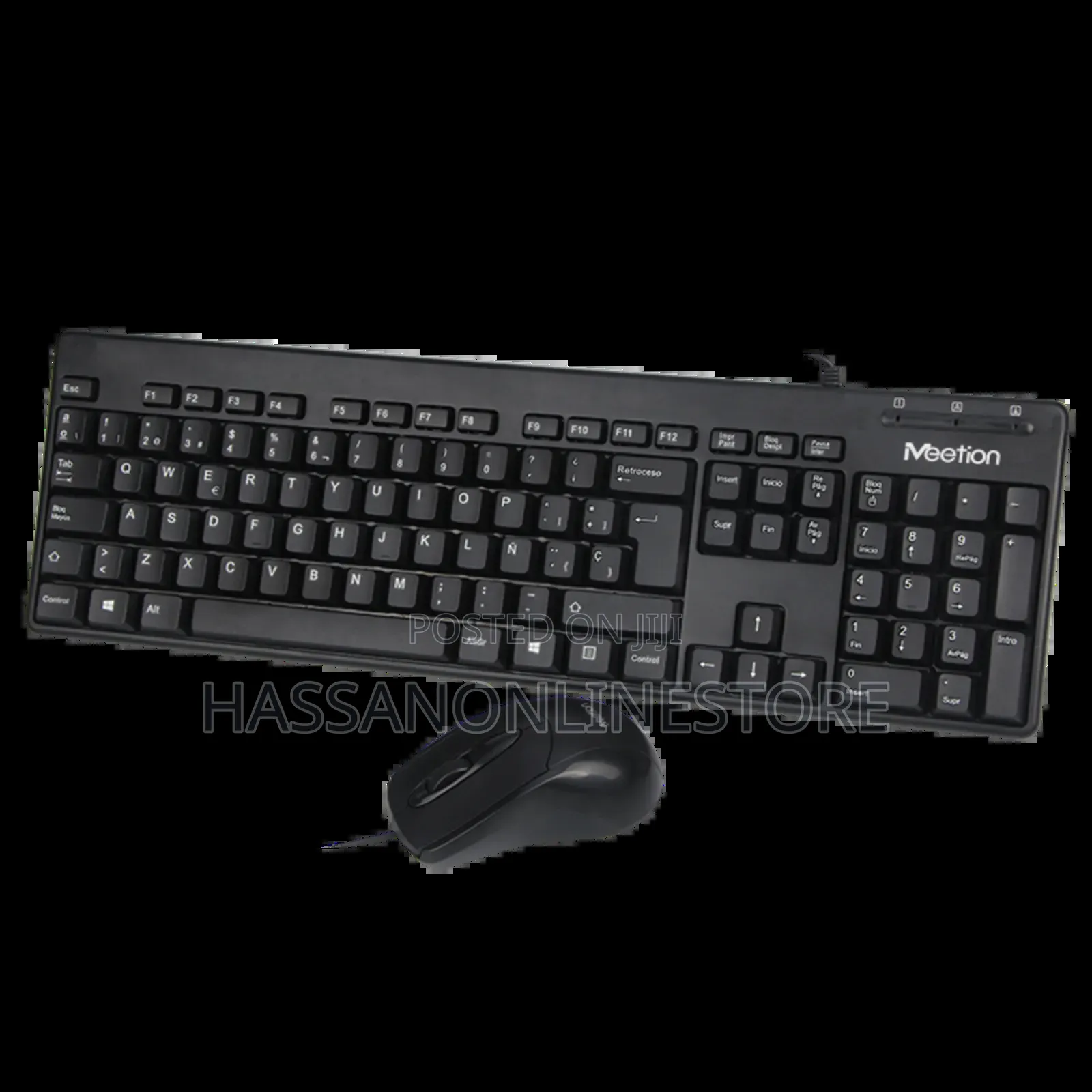 Meetion AT100 Wired Keyboard and Mouse Set