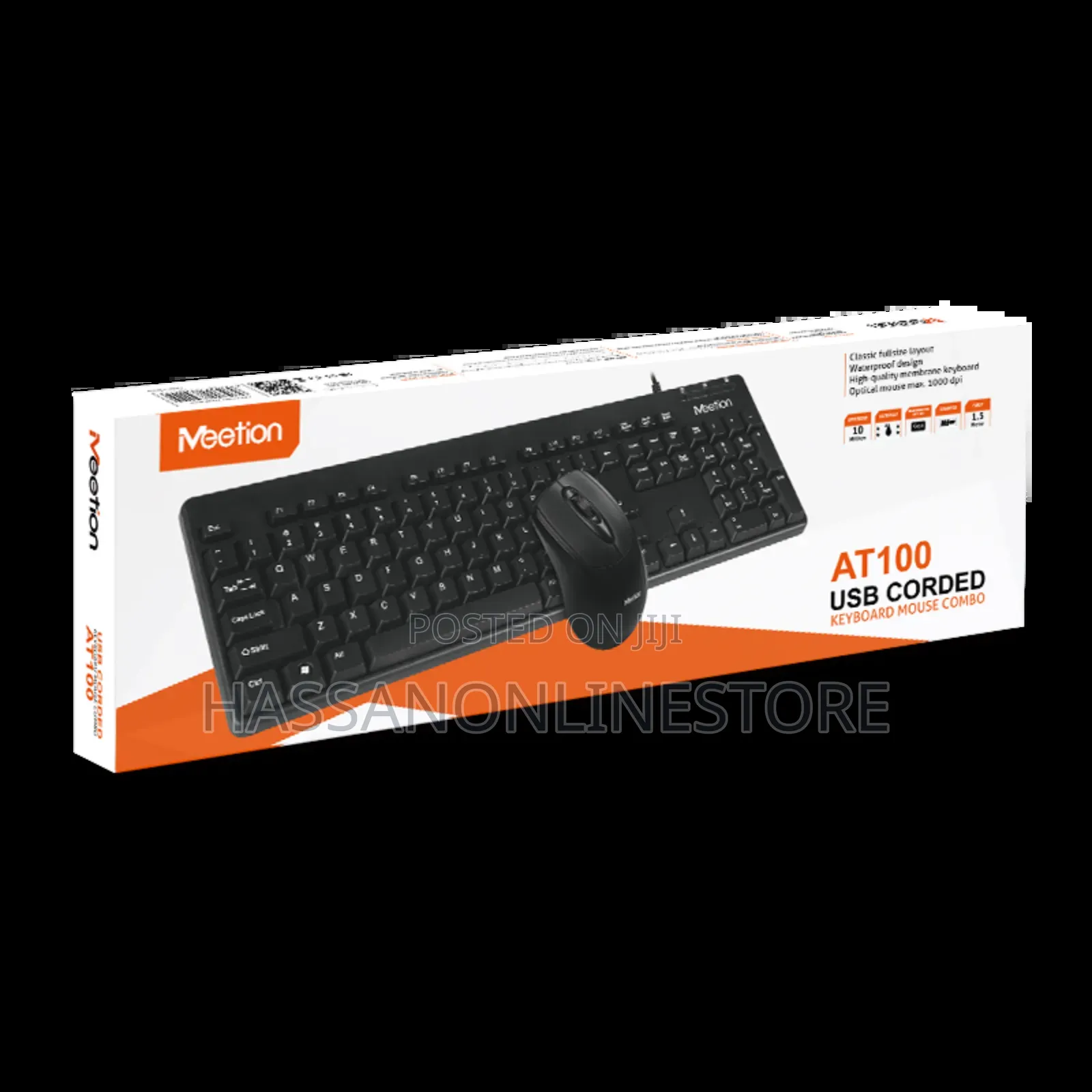 Meetion AT100 Wired Keyboard and Mouse Set
