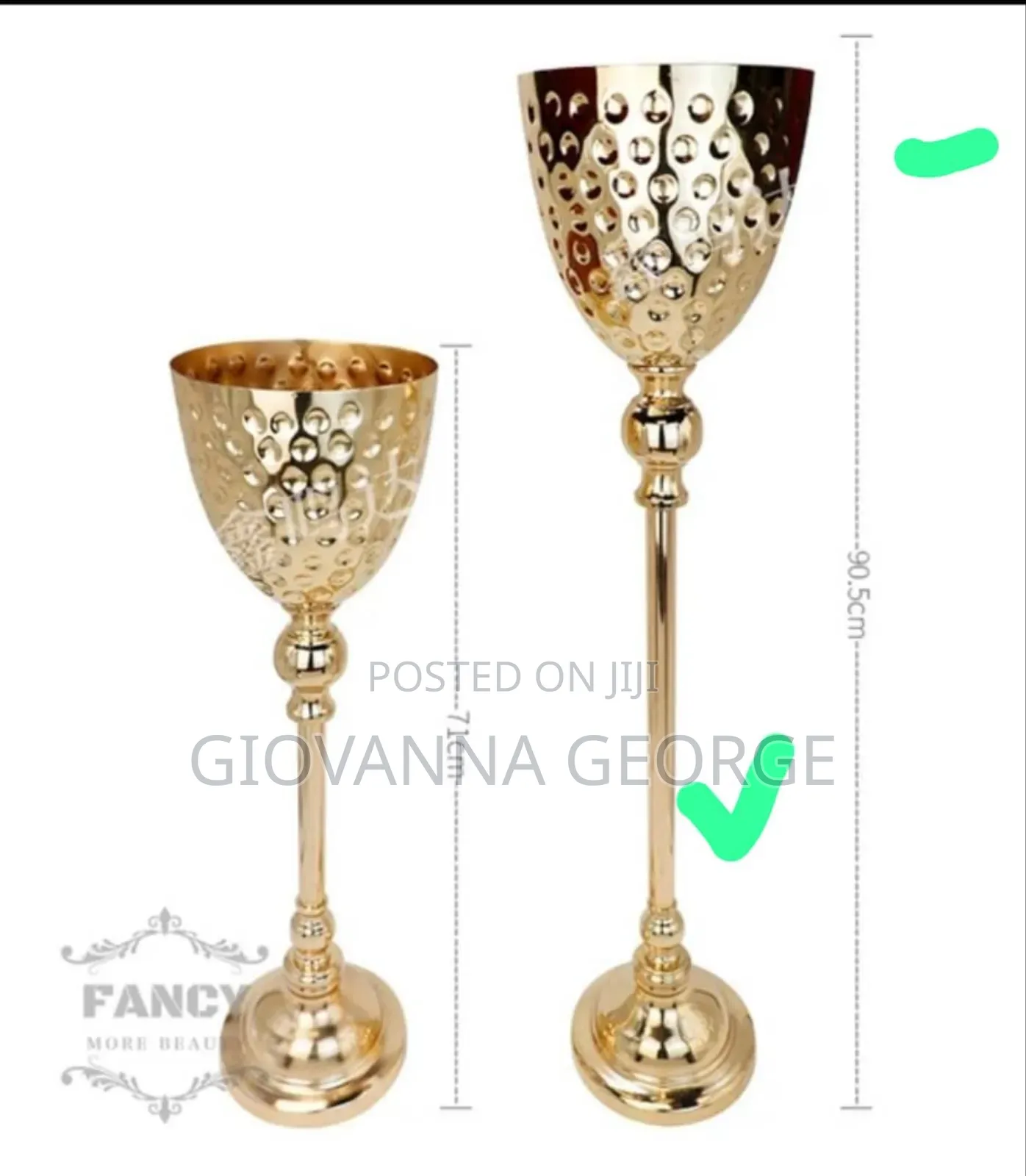 Candle Holder And Flower Vase