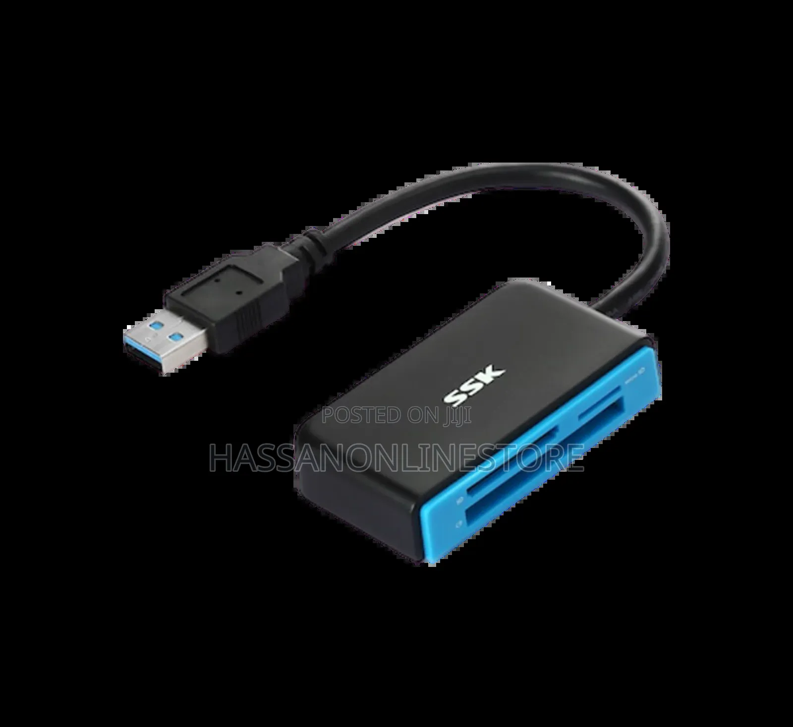 SSK SCRM330 USB3.0 Card Reader Support SD/TF/CF Card