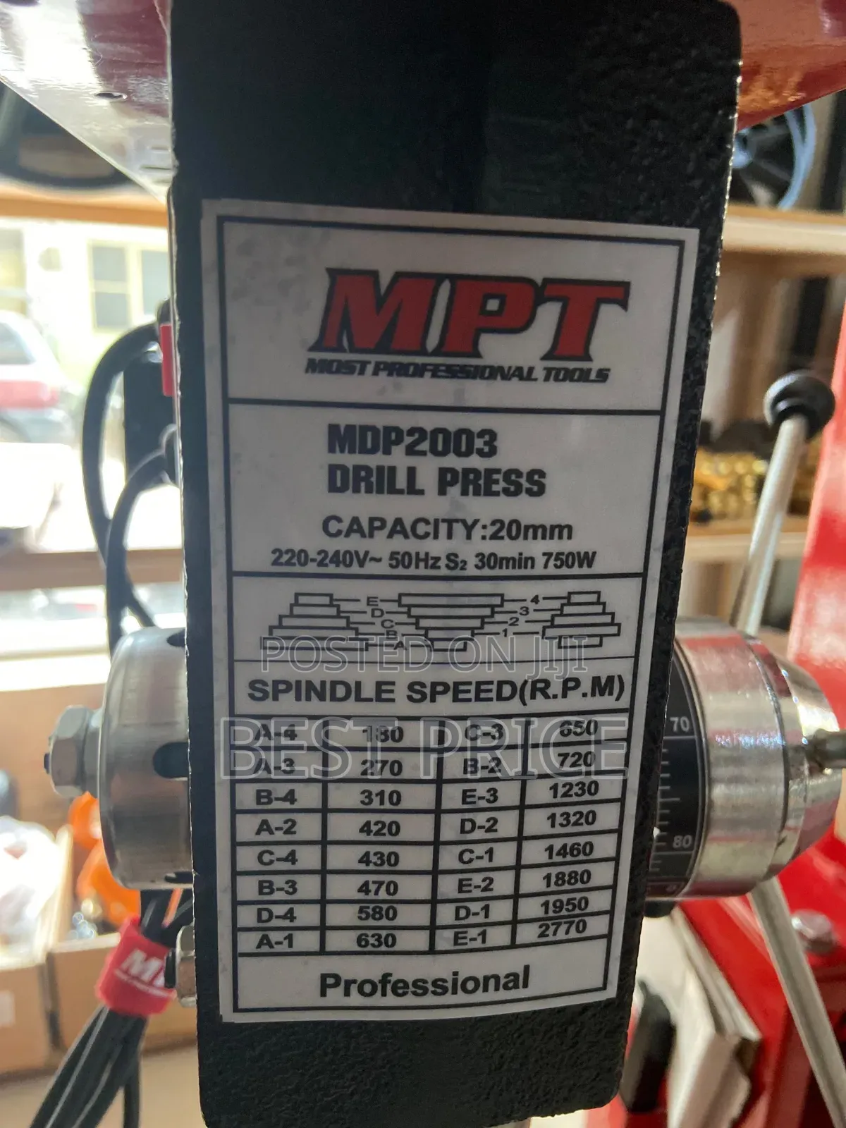 MPT Drill Press MDP-2003