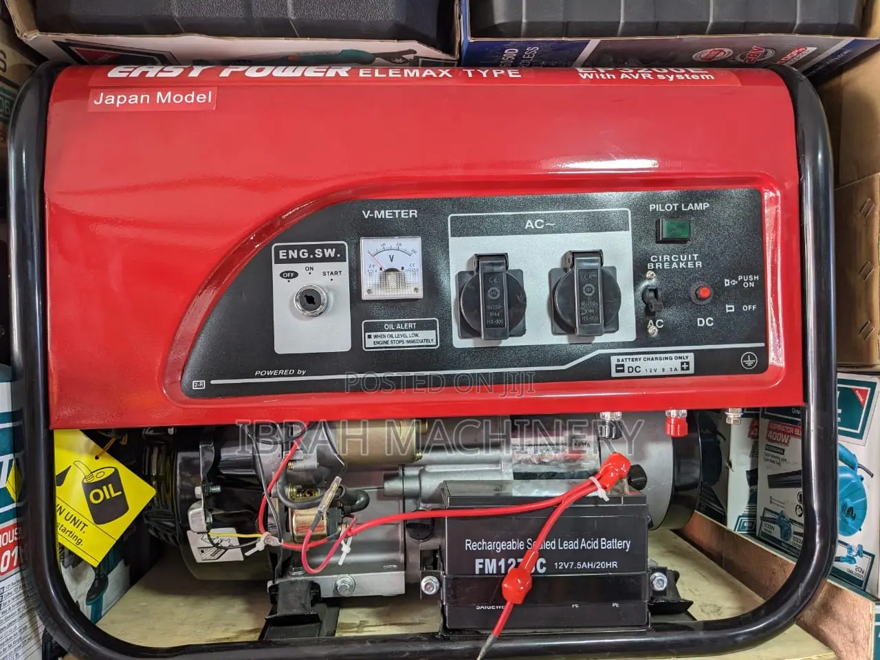 Easy Power Generator 3.5kv Key Start