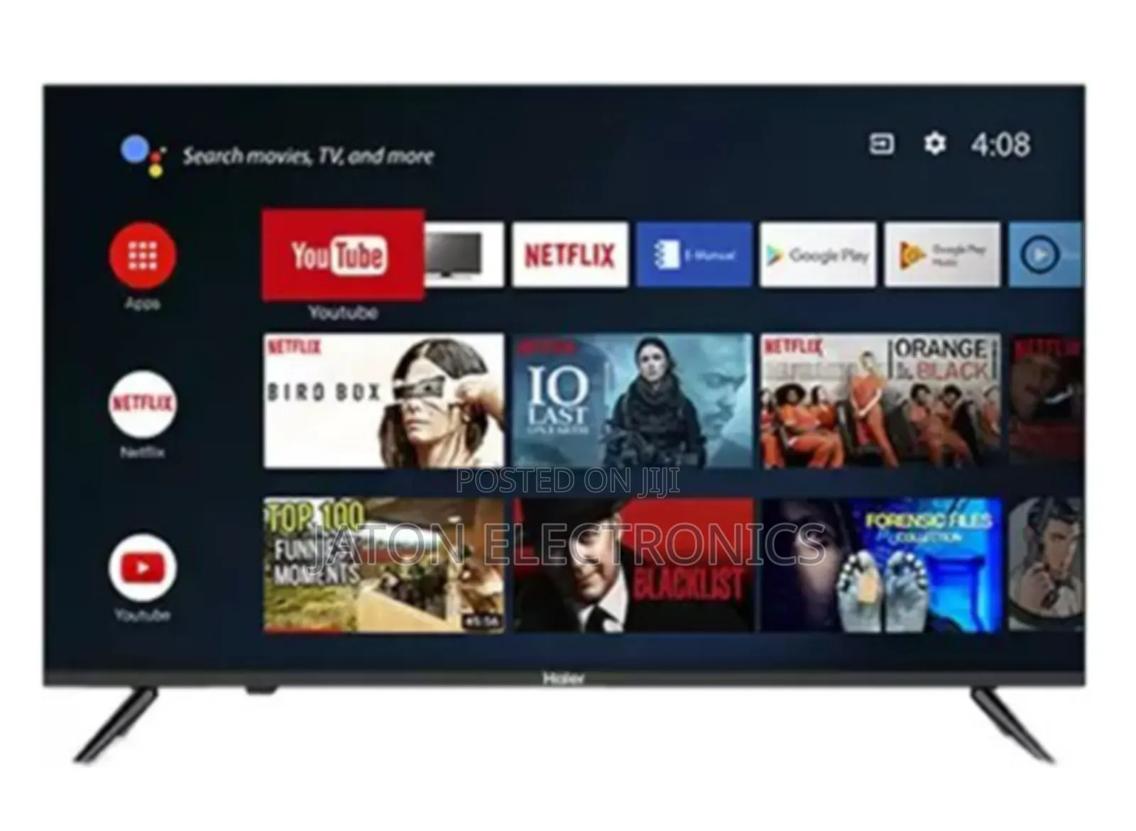 Haier 43 Inches Smart Android Tv