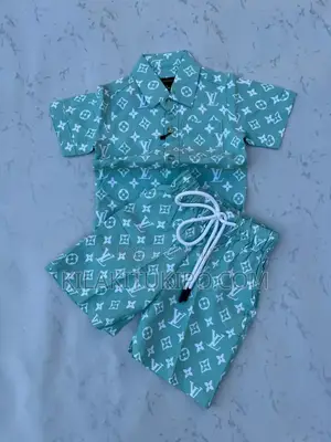 LV Full Set Short Pens Shirt