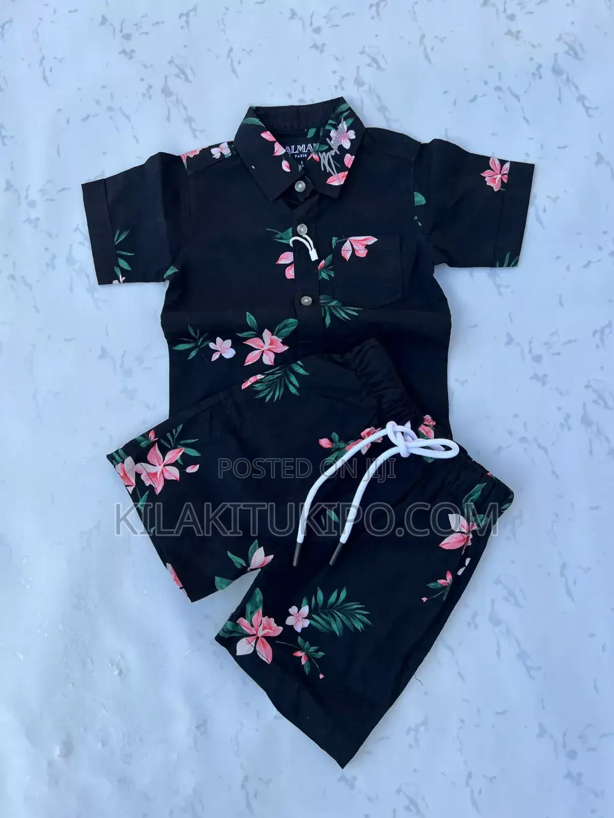 LV Full Set Short Pens Shirt