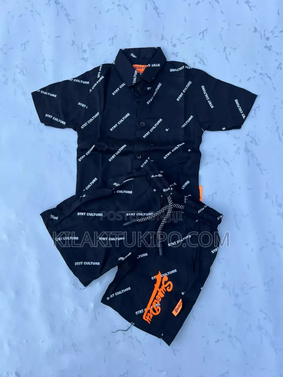 LV Full Set Short Pens Shirt