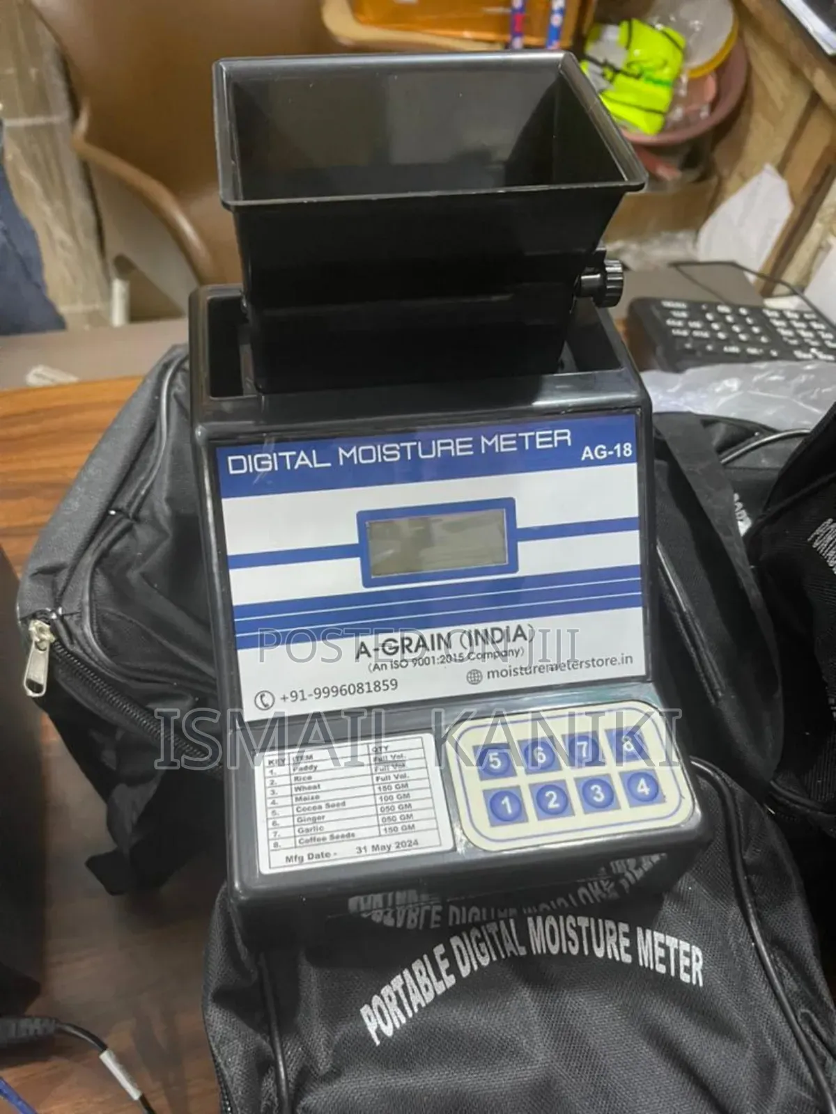 Grain Moisture Meter