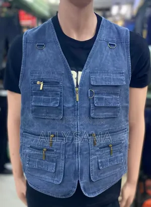 Mens Coats Material Jeans Original