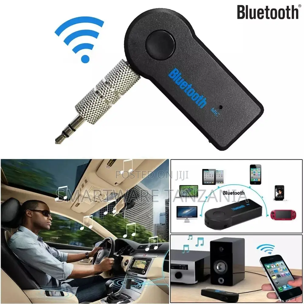 Car Wireless Bluetooth Audio Receiver Dongle Music Adapter