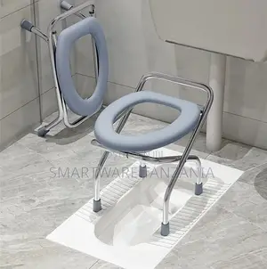 Portable Stainless Steel Outdoor Folding Chair Seat Toilet