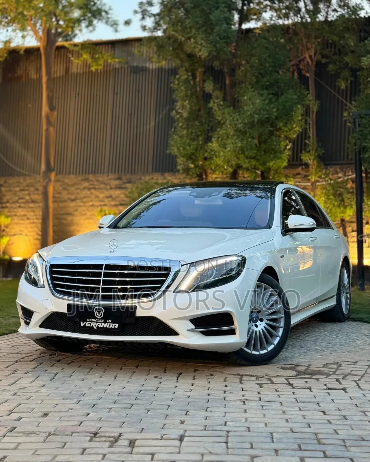 Mercedes-Benz S-Class S 400 Hybrid (W222) 2014 White