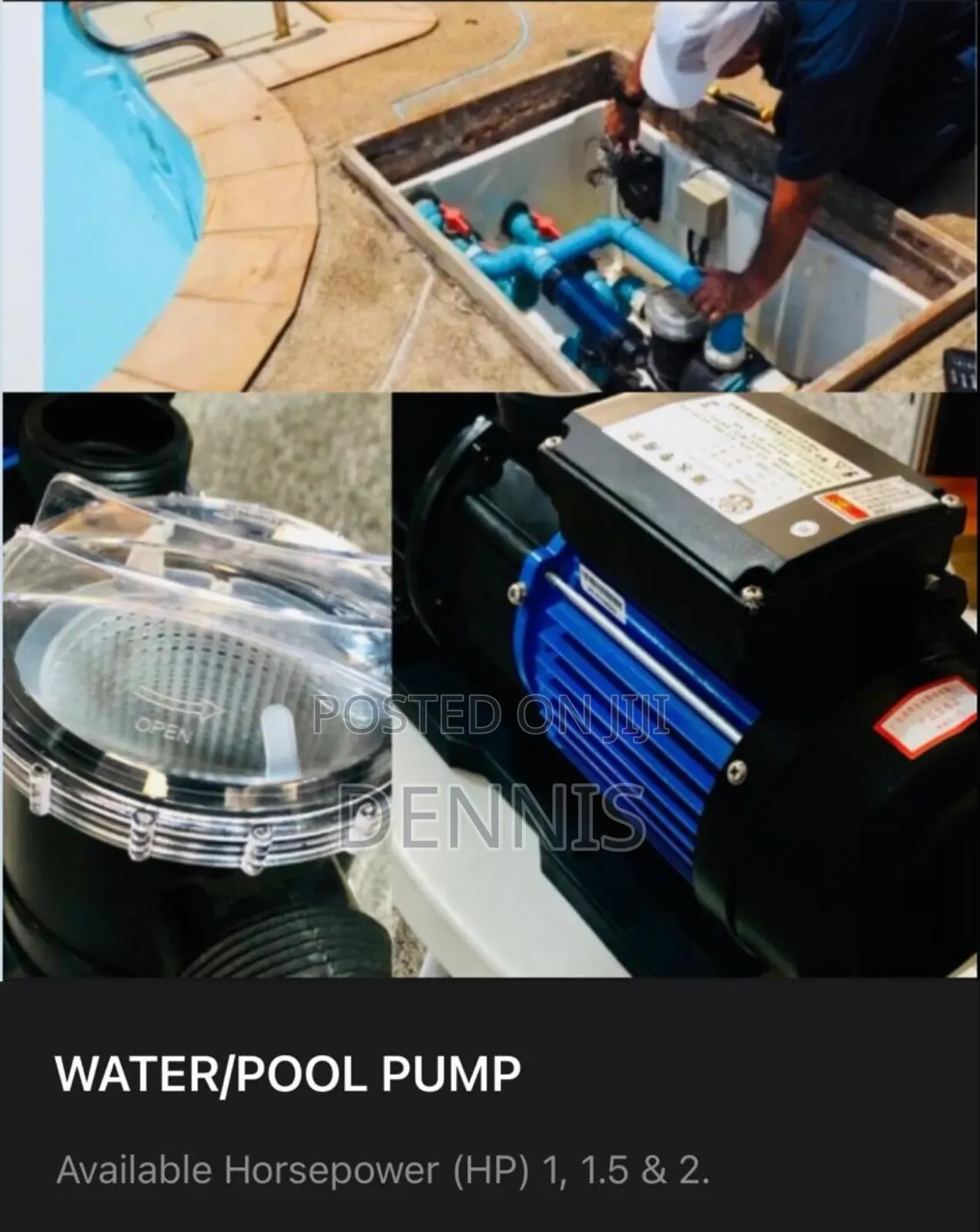 Pump for Swimming Pool