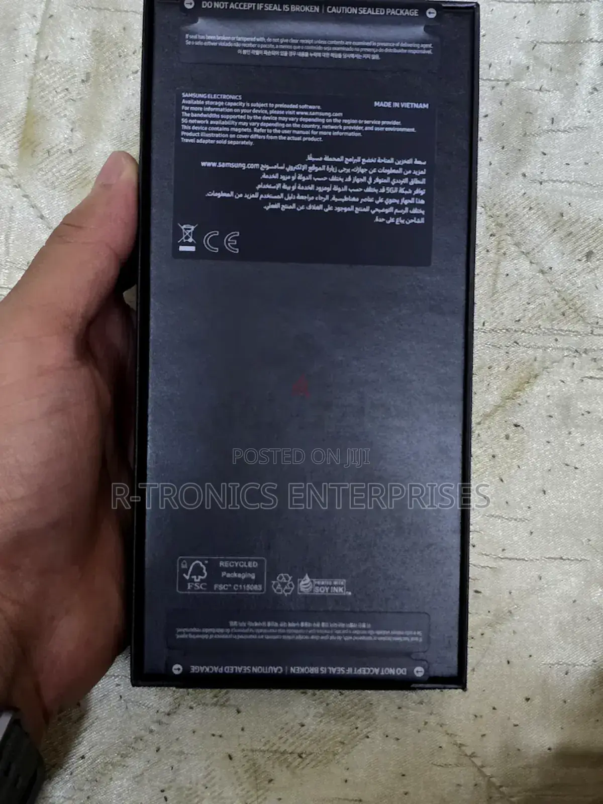 New Samsung Galaxy Z Flip6 256 GB Black