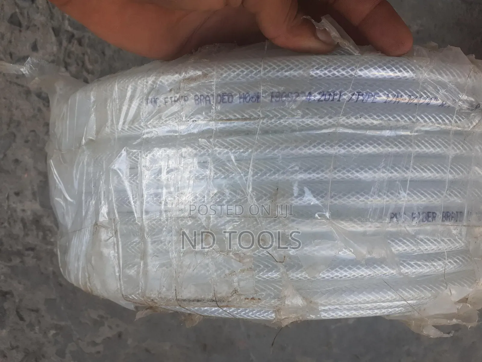 PVC Braided Pipe 1/4 (6mm)1meter