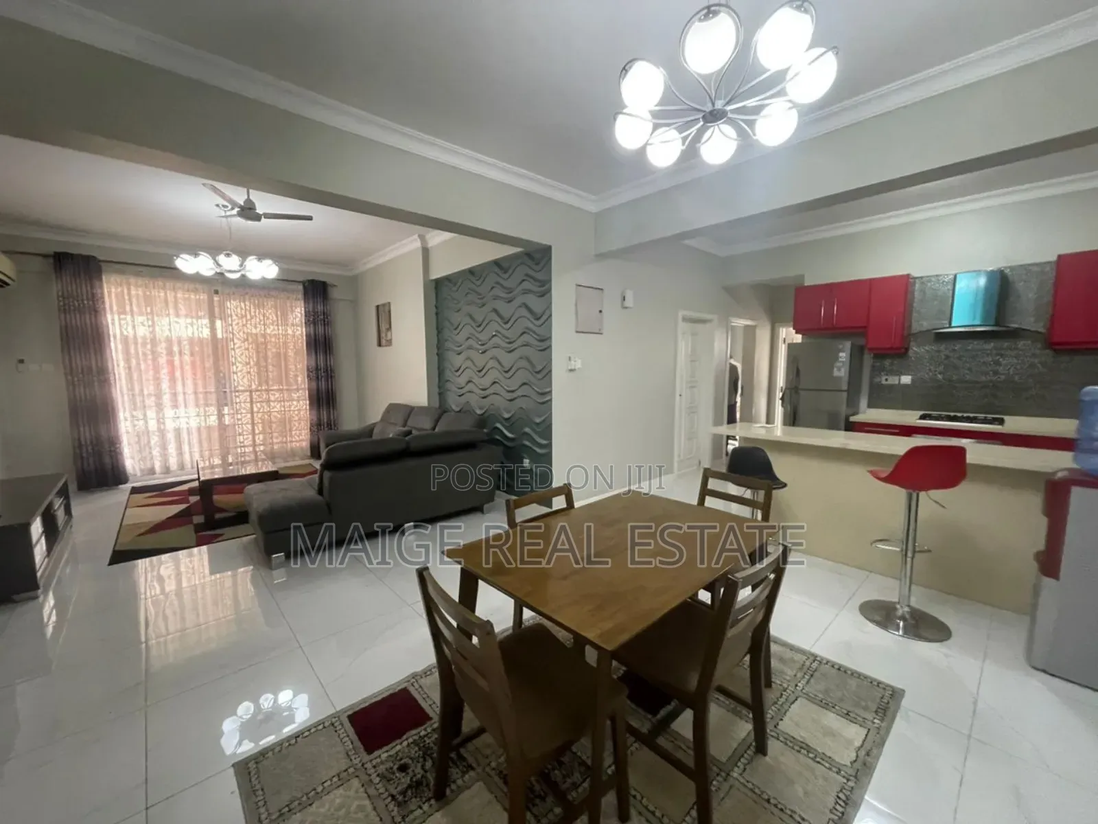 Furnished 3bdrm Apartment in Upanga East for rent