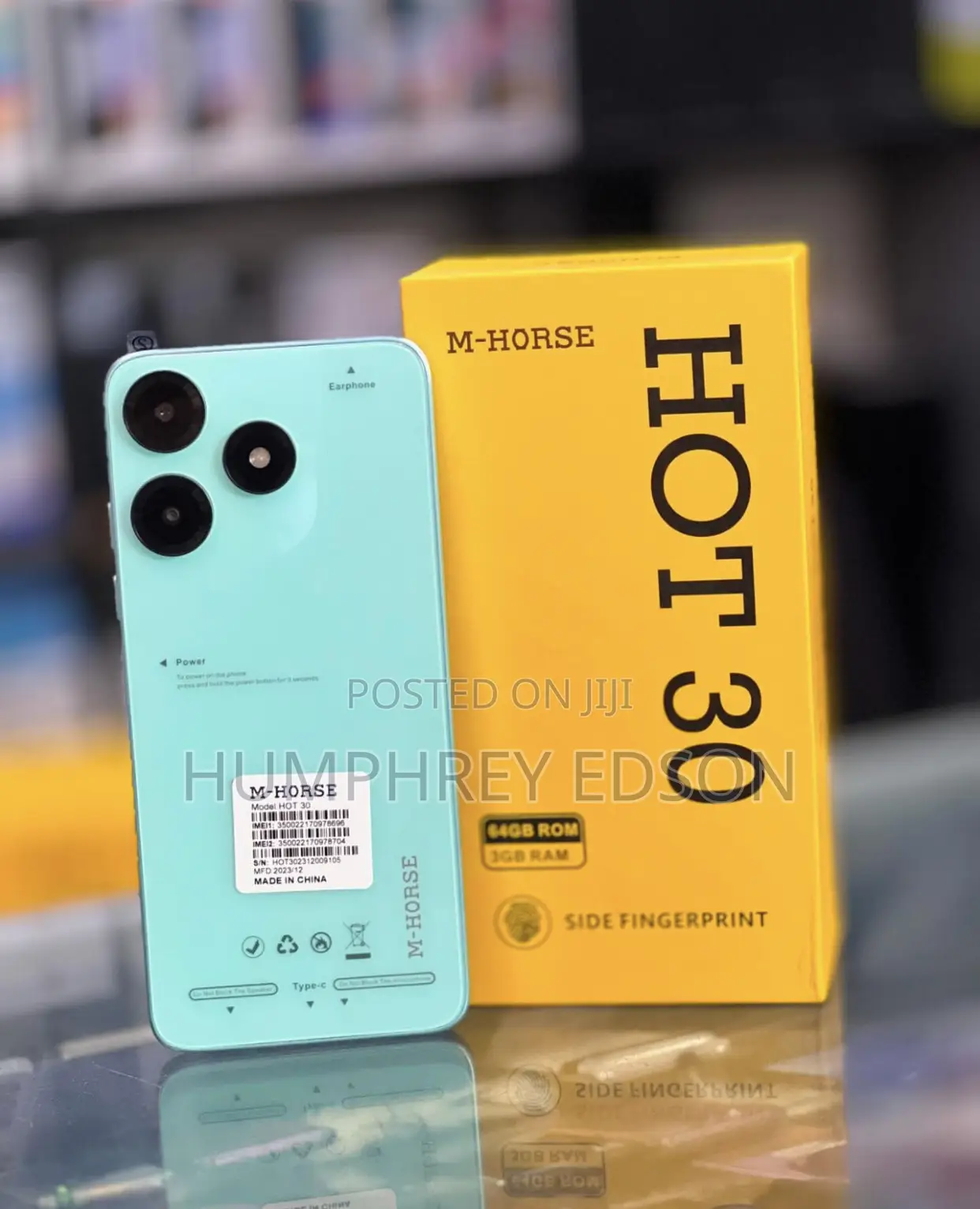 New M-Horse Yaya Toure 64 GB Blue