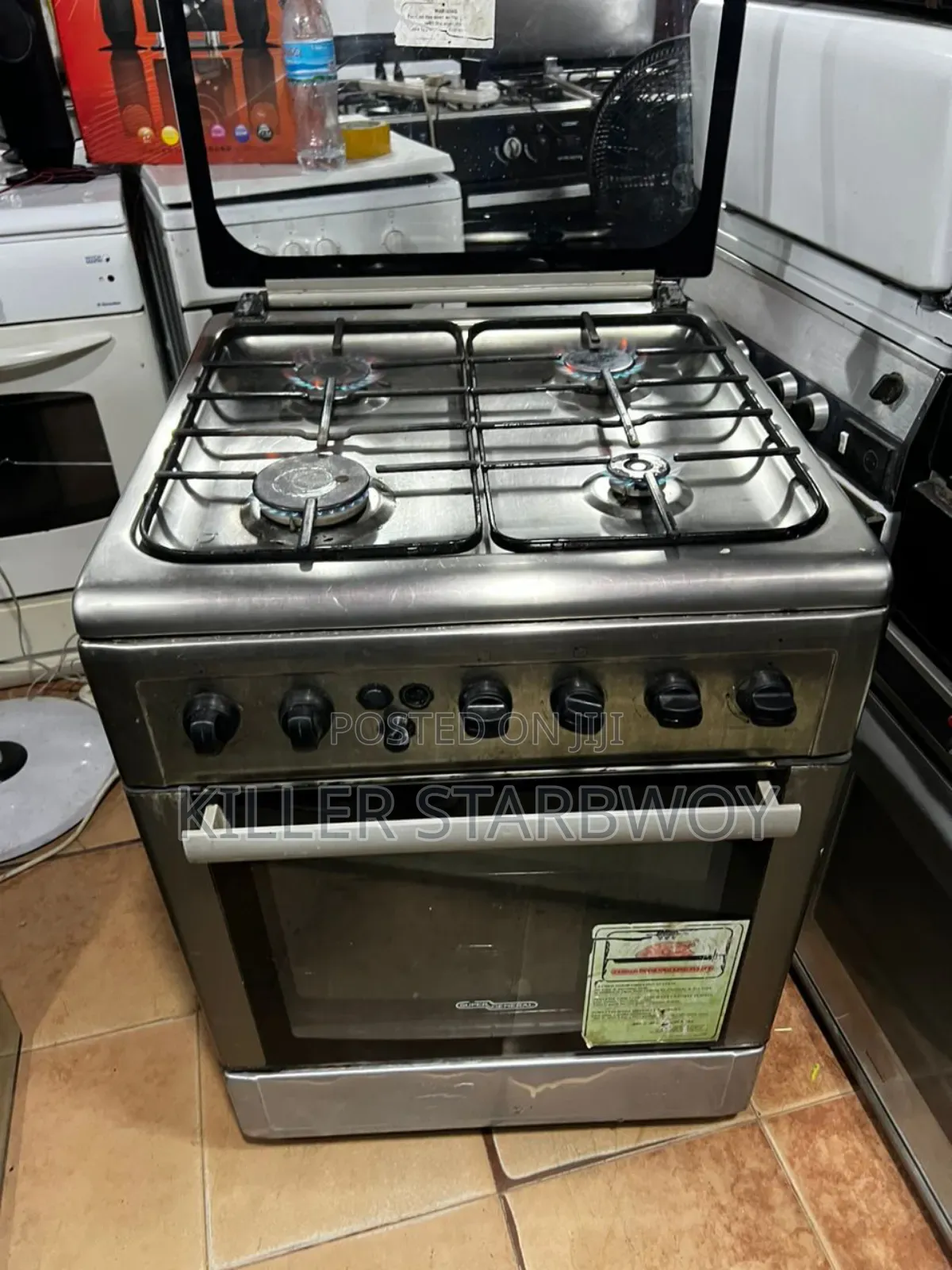 Cooker Used Inatumia Gas Plates Zote