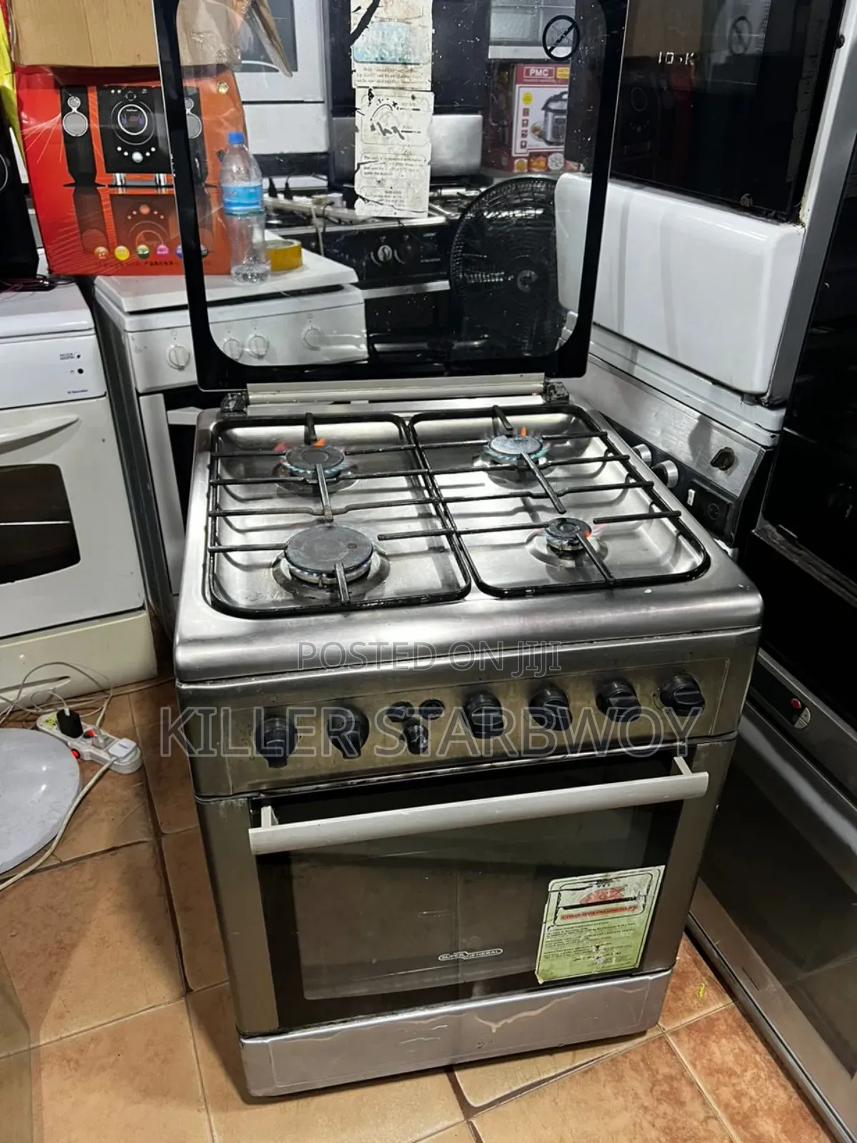 Cooker Used Inatumia Gas Plates Zote