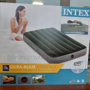 Intex Dura-Beam Air Mattress: Full Size - 10" Bed Height