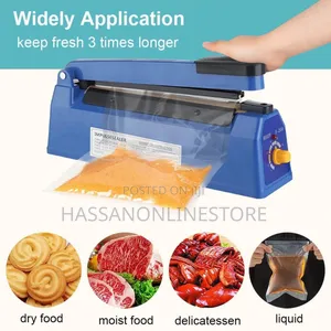 Impulse Hand Poly Tubing Plastic Bag Closer Sealer FS 300