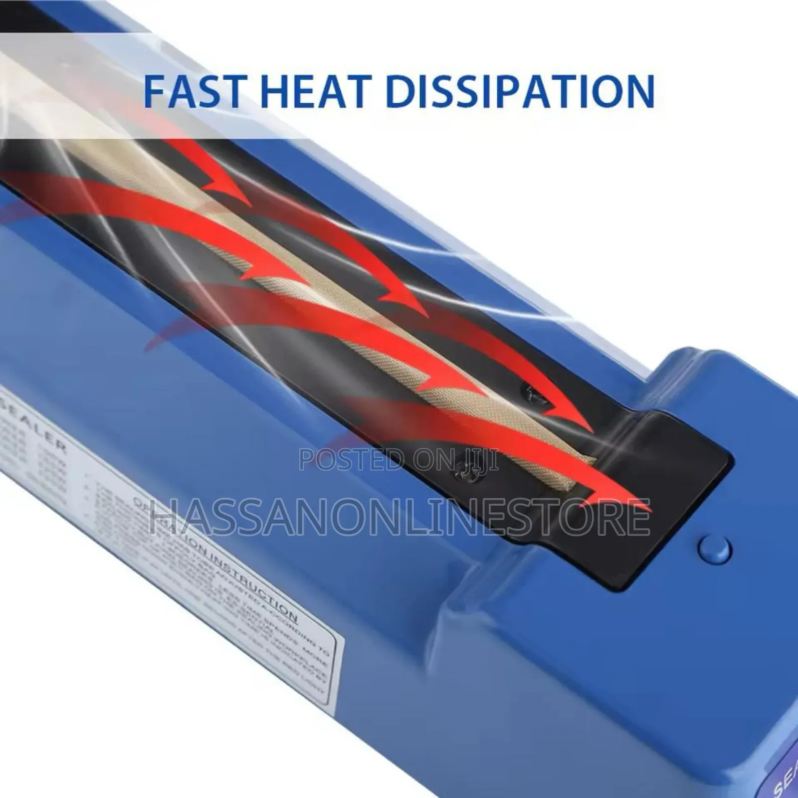 Impulse Hand Poly Tubing Plastic Bag Closer Sealer FS 300