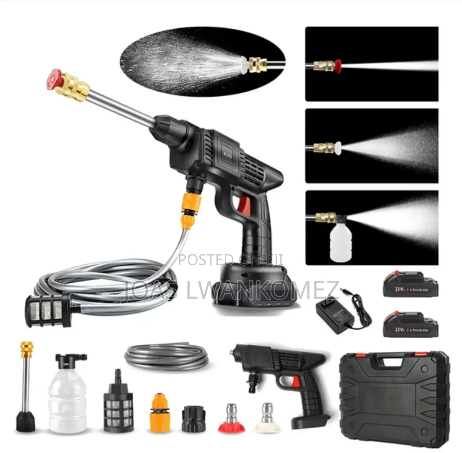 Pressure Washer Gun Machine(2 Batteryz).