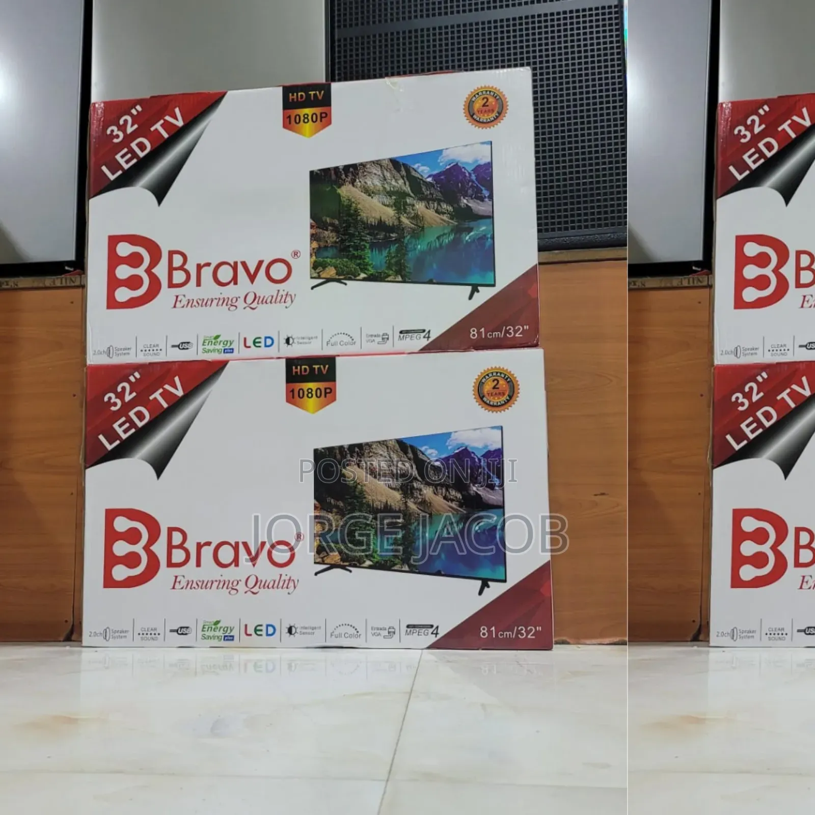Bravo New Flat Tv Inch 32