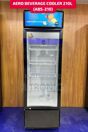 Aero Single Door Beverage Cooler (Showcase) 210litres