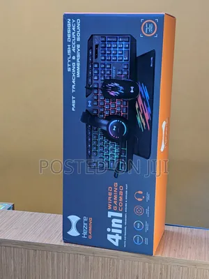 4 in 1 Wired Gaming Combo