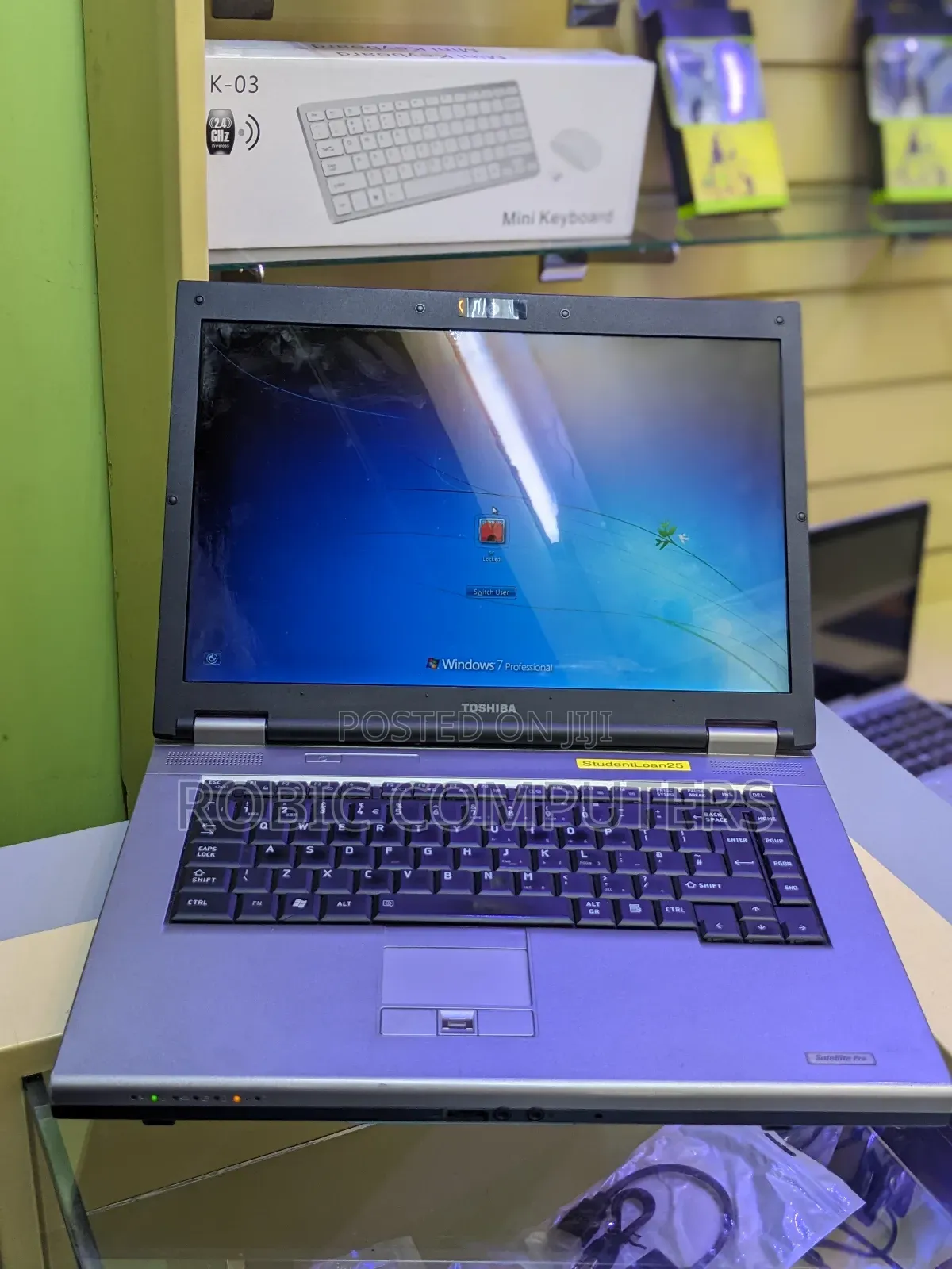 Laptop Toshiba Satellite Pro L300 4GB Intel Core 2 Duo HDD 32GB