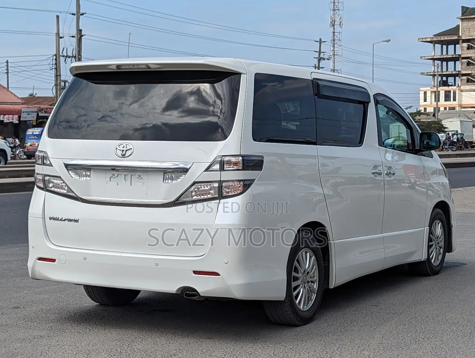 Toyota Vellfire 2009 White