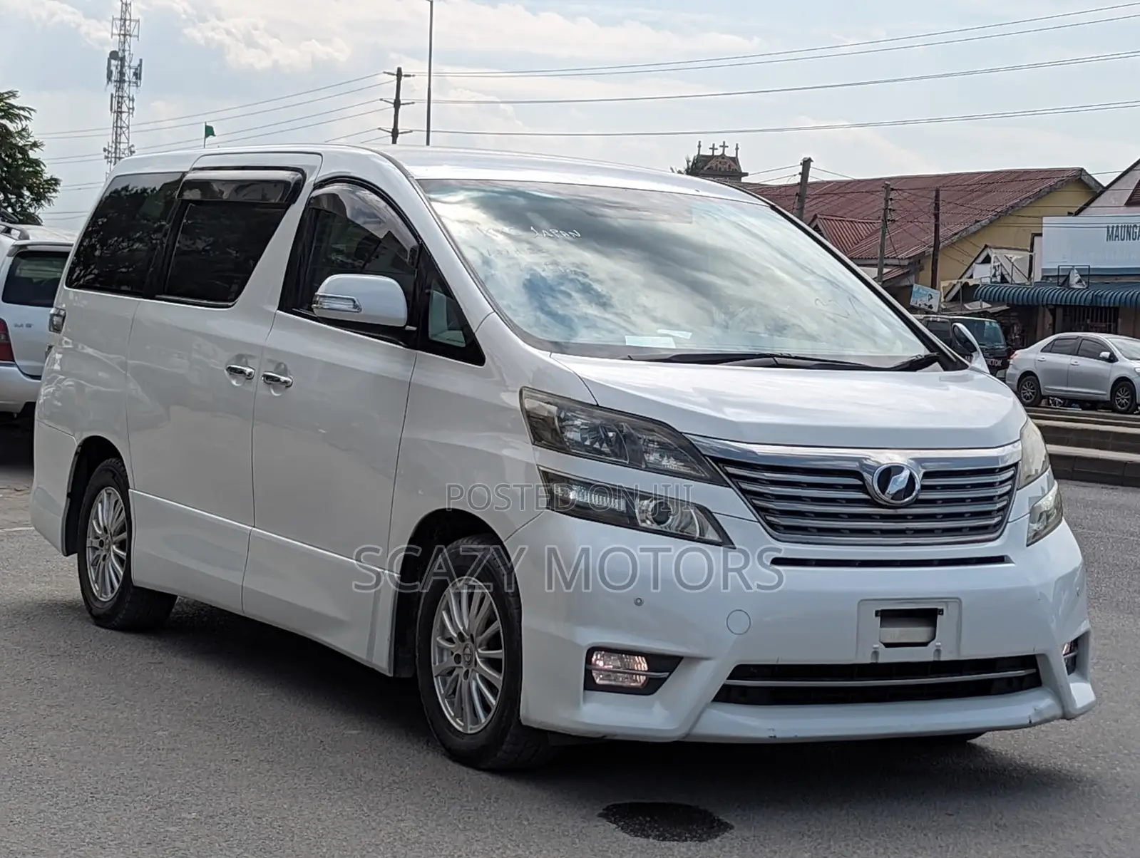 Toyota Vellfire 2009 White