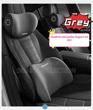 Headrest and Lumbar Support Set 2in1