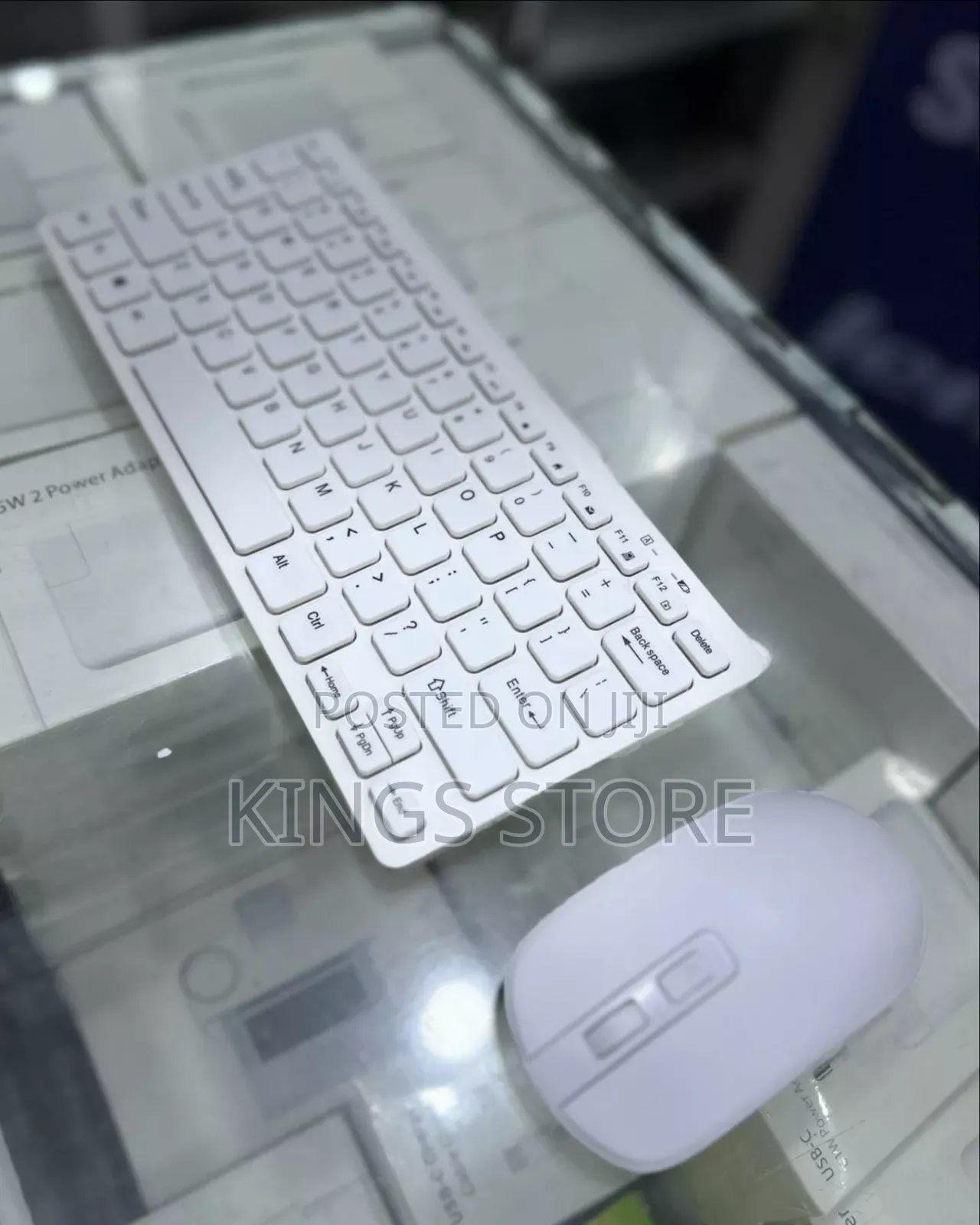 Mini Wireless Keyboard and Mouse Combo