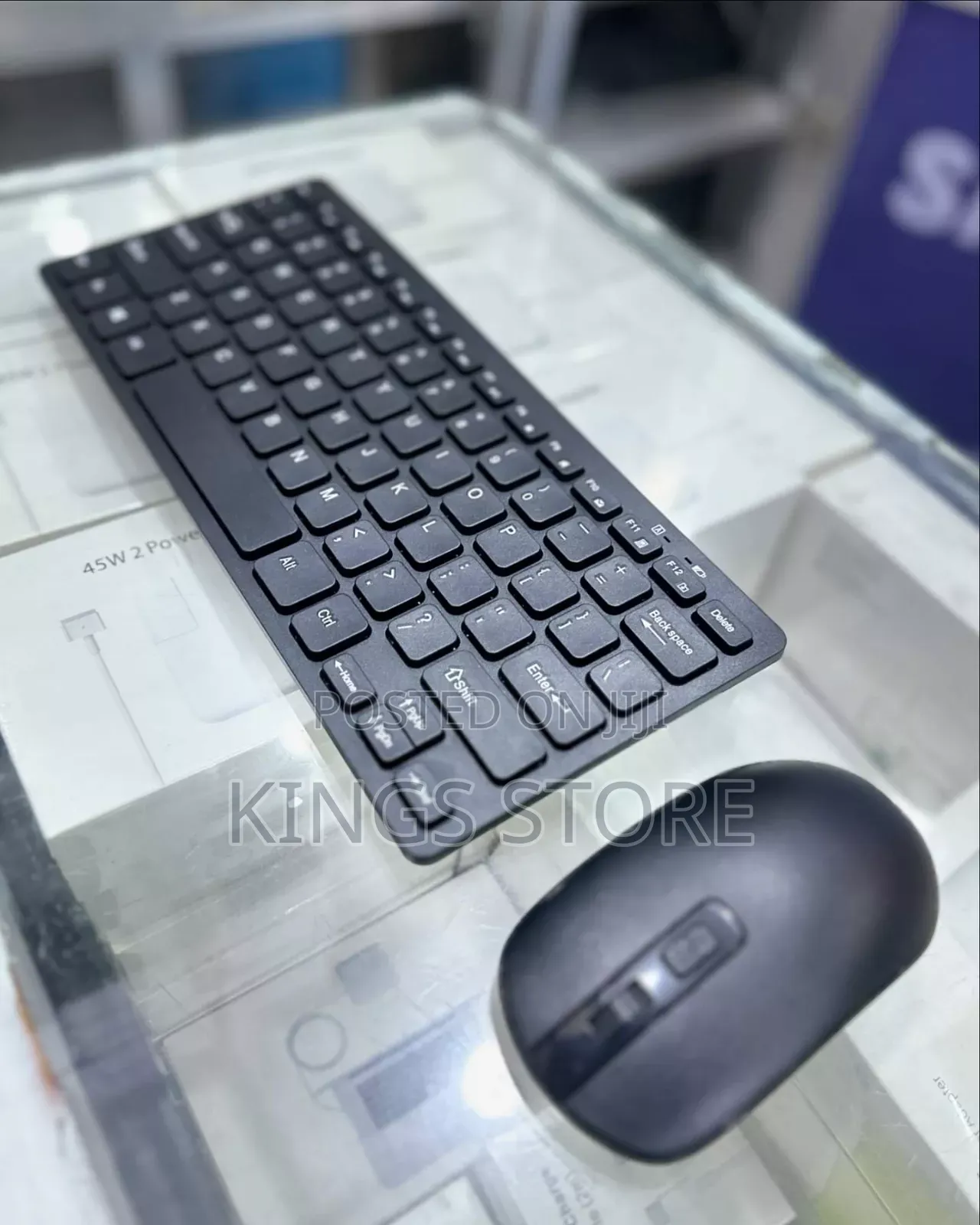 Mini Wireless Keyboard and Mouse Combo