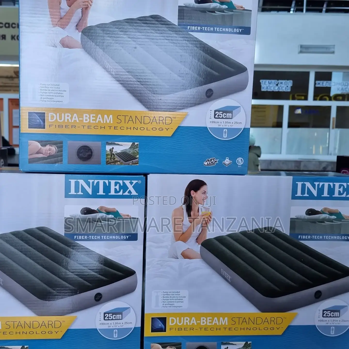 Air Mattress for Home, Tourism, Air Bed Mattress With Pump