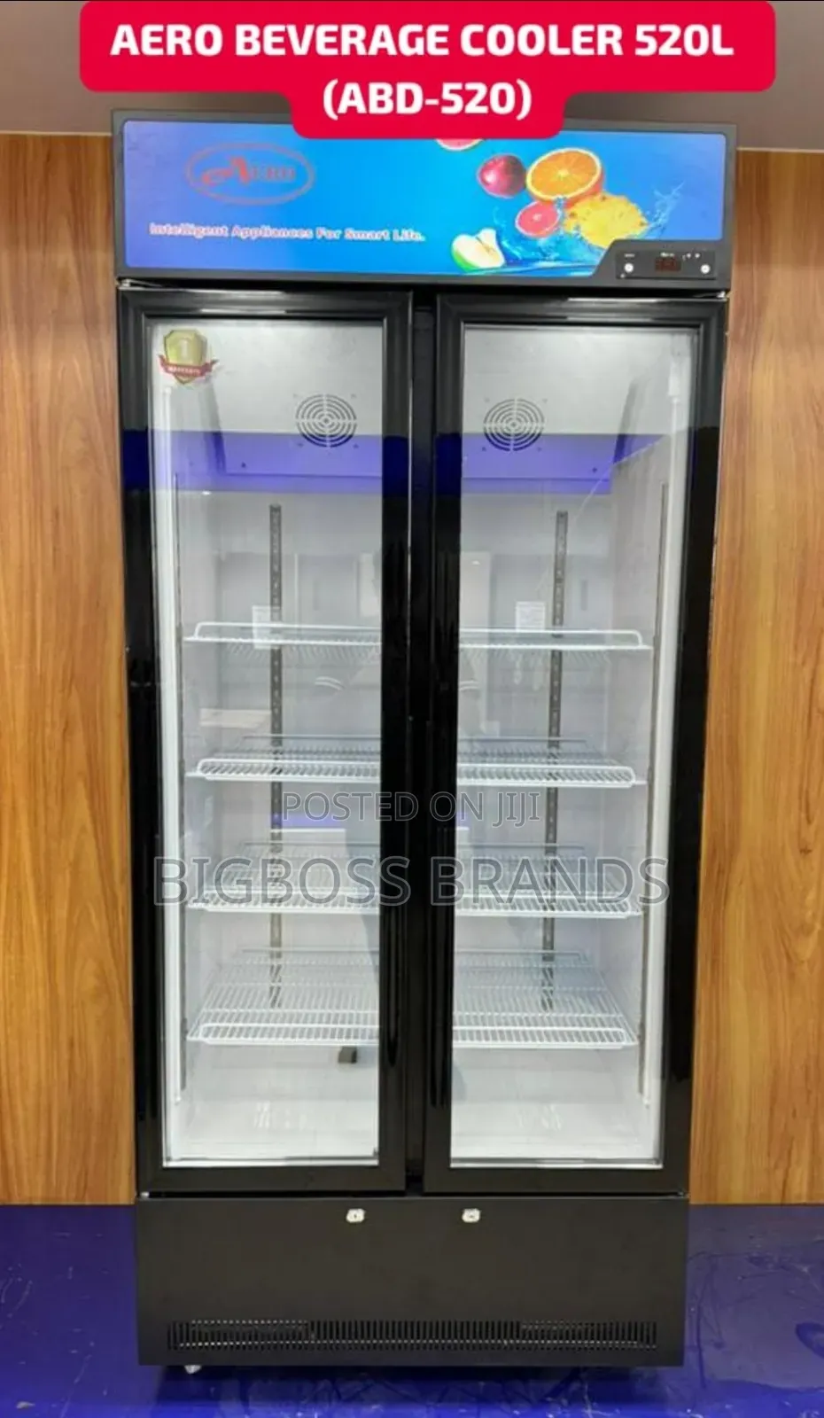 Aero Showcase Double Doors Fridge