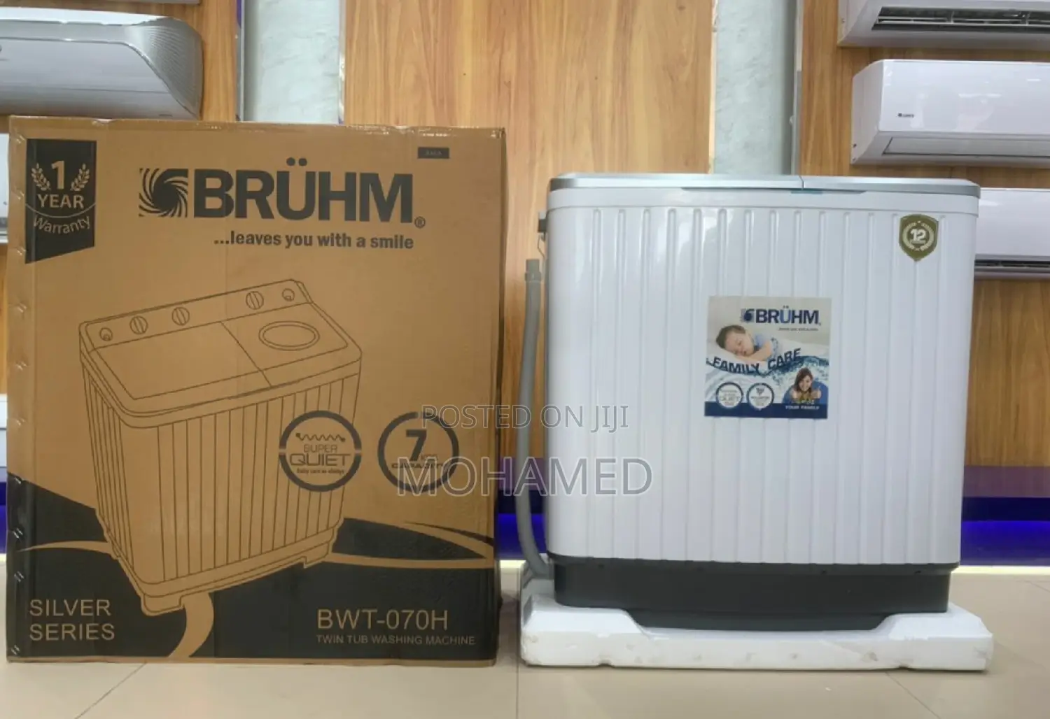 Bruhm Washing Machine 7 Kg