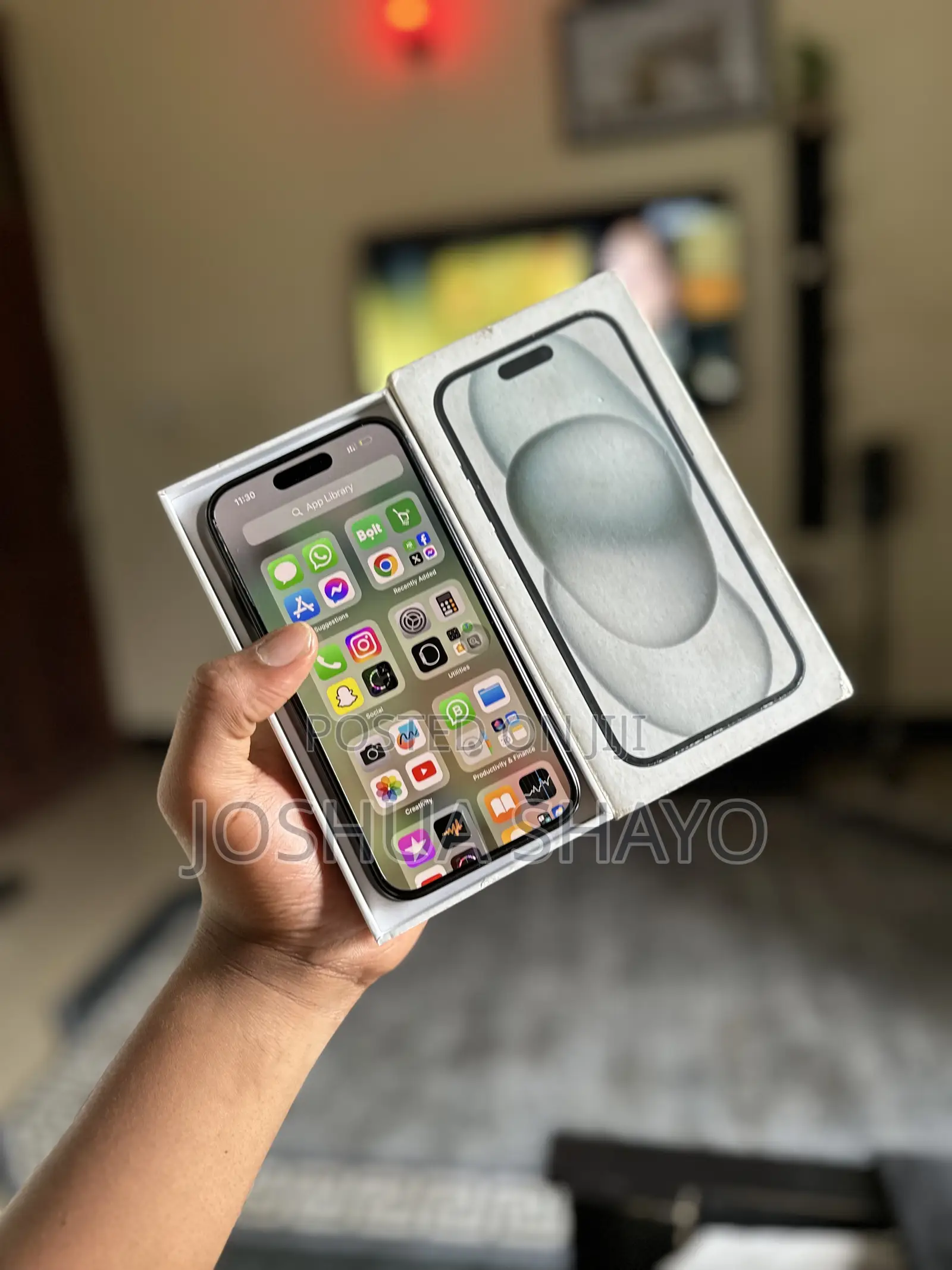 Apple iPhone 15 128 GB Black
