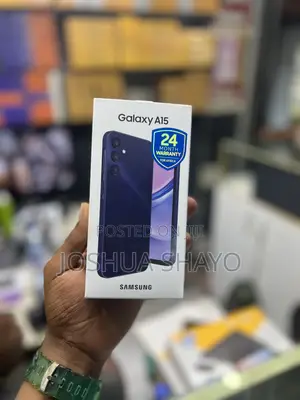 New Samsung Galaxy A15 128 GB Black