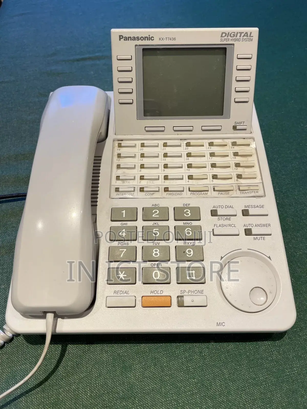 Panasonic Kx-T7436 Digitial White Phone