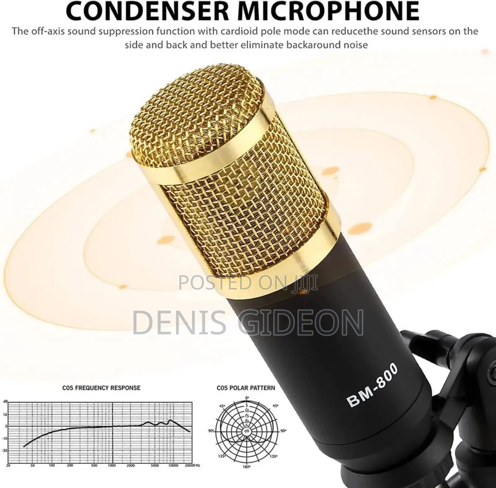 Bm 800 Microphone Condesor Set