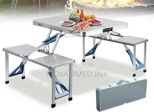Camping Foldable Table With Chairs