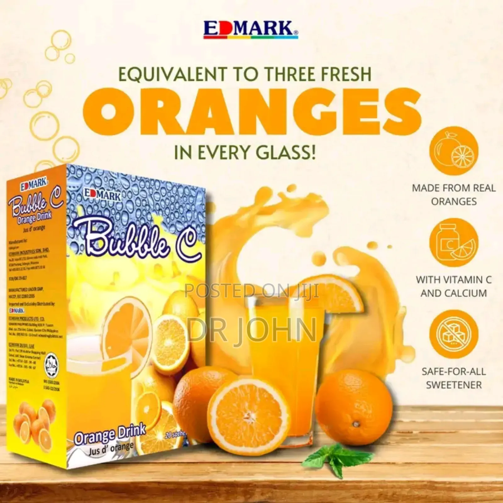 More Bubble C Drink More Vitamin C Gain