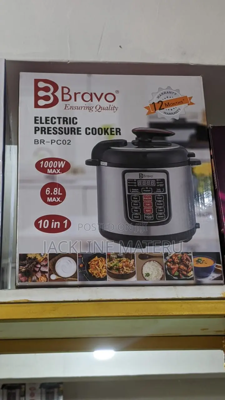 Bravo Pressure Cooker 6.8ltr
