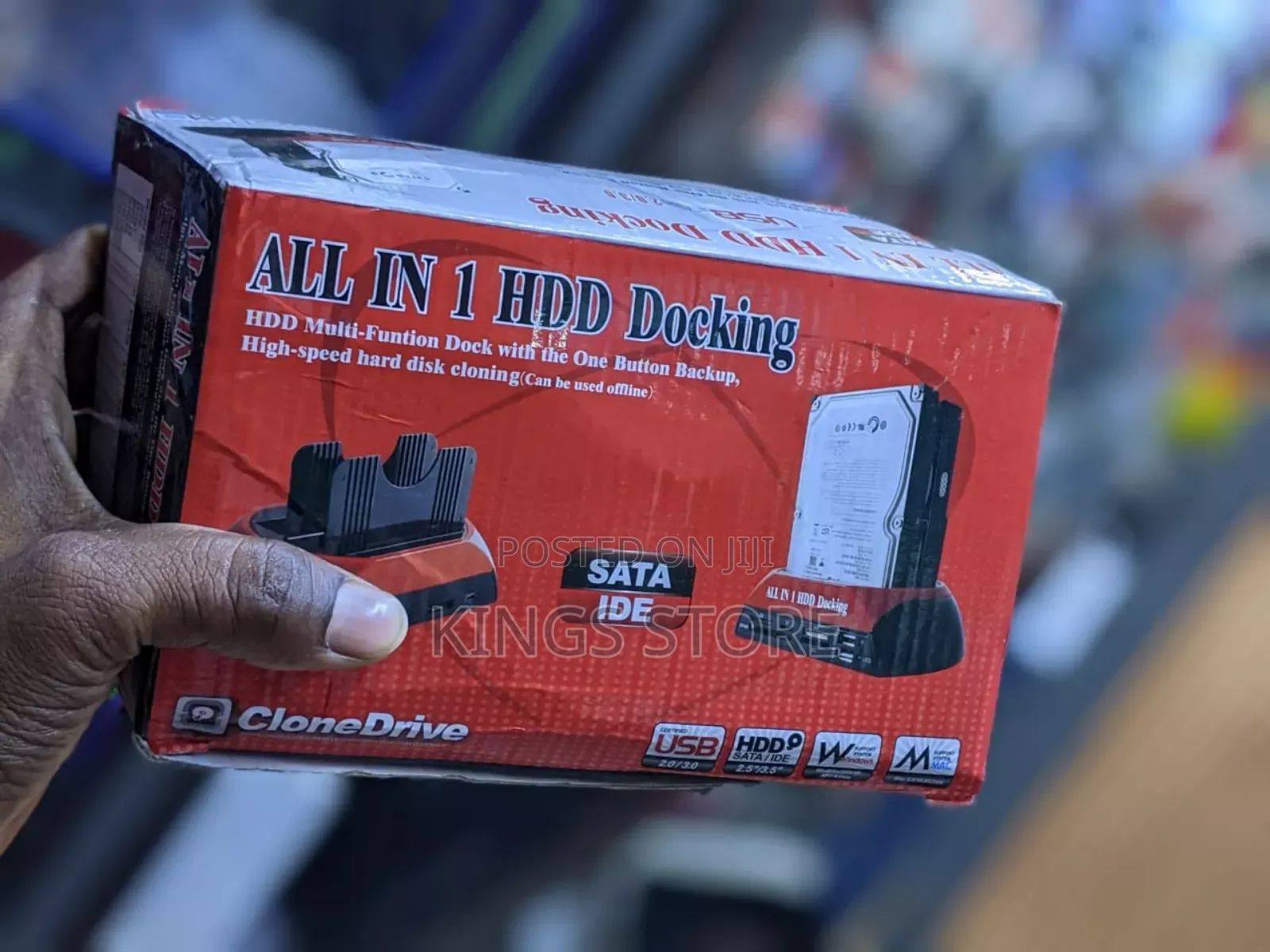 All in 1 HDD 2.5''/3.5'' SATA Multi-Function Docking Station