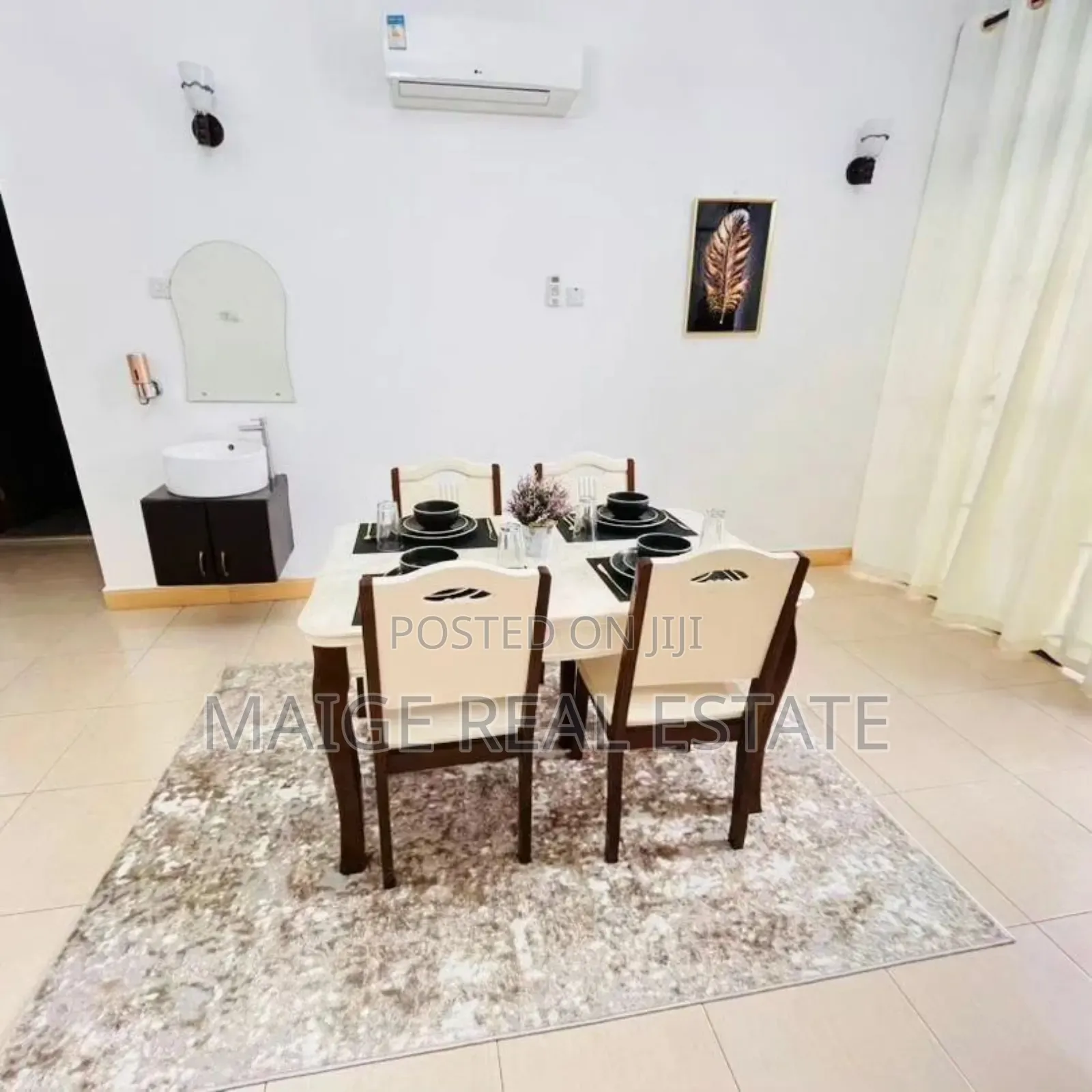Furnished 2bdrm Apartment in Msasani for rent