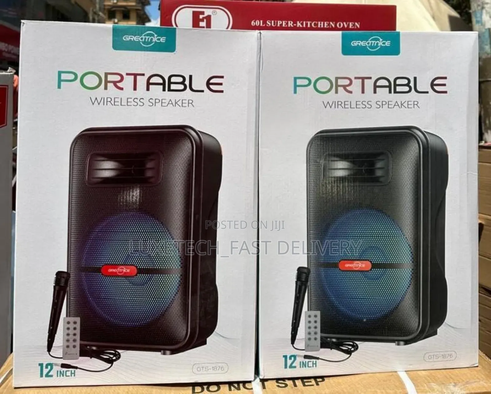 Wireless Portable Speaker 12 Inch | Spika Ya Matangazo