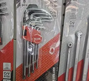 Torx Key Set T10-T50, 9 PCS